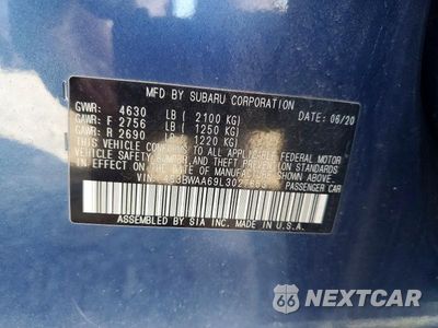 Zdjęcie 13 z 13 samochodu: 2020 SUBARU LEGACY VIN:4S3BWAA69L3027653 - miniatura