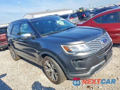 Czwarte zdjęcie samochodu z boku: 2018 FORD EXPLORER PLATINUM VIN:1FM5K8HT5JGC24835 - miniatura