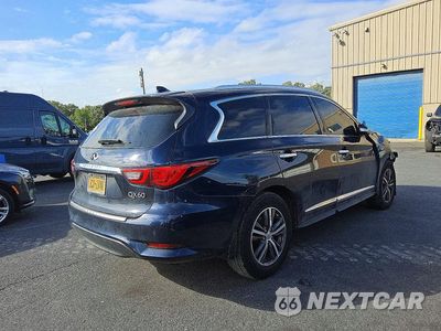 Trzecie zdjęcie samochodu z tyłu: 2019 INFINITI QX60 LUXE VIN:5N1DL0MN4KC506765 - miniatura