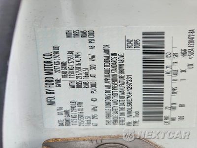 Zdjęcie 13 z 13 samochodu: 2017 FORD TRANSIT CONNECT XL VIN:NM0LS6E76H1297231 - miniatura
