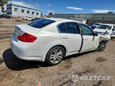Trzecie zdjęcie samochodu z tyłu: 2011 INFINITI G37 SEDAN X VIN:JN1CV6AR9BM402712 - miniatura