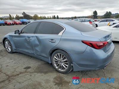 Drugie zdjęcie samochodu z przodu: 2019 INFINITI Q50 3.0T LUXE VIN:JN1EV7APXKM517090 - miniatura