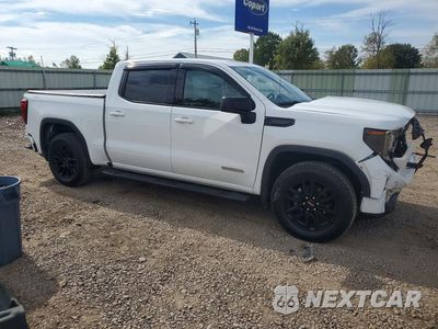Czwarte zdjęcie samochodu z boku: 2022 GMC SIERRA K1500 ELEVATION-L VIN:3GTPUJEK9NG638396 - miniatura
