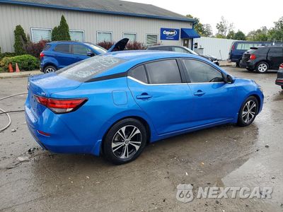 Trzecie zdjęcie samochodu z tyłu: 2021 NISSAN SENTRA SV VIN:3N1AB8CV4MY204481 - miniatura