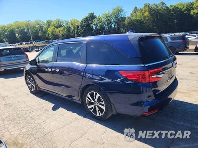 Drugie zdjęcie samochodu z przodu: 2022 HONDA ODYSSEY TOURING VIN:5FNRL6H83NB044708 - miniatura