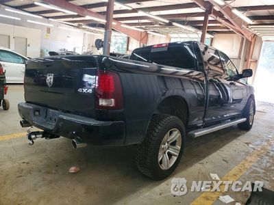 Trzecie zdjęcie samochodu z tyłu: 2013 RAM 1500 SPORT VIN:1C6RR7UTXDS698385 - miniatura
