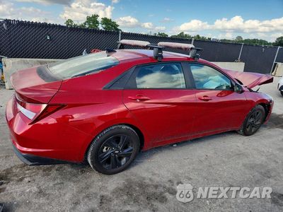 Trzecie zdjęcie samochodu z tyłu: 2023 HYUNDAI ELANTRA SEL VIN:KMHLM4AG3PU438580 - miniatura