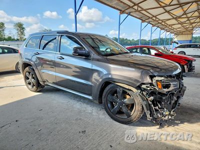 Czwarte zdjęcie samochodu z boku: 2016 JEEP GRAND CHEROKEE OVERLAND VIN:1C4RJFCG1GC434940 - miniatura