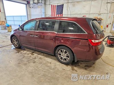 Drugie zdjęcie samochodu z przodu: 2012 HONDA ODYSSEY EXL VIN:5FNRL5H60CB031663 - miniatura