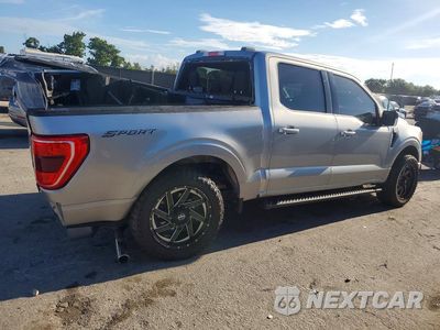 Trzecie zdjęcie samochodu z tyłu: 2023 FORD F150 SUPERCREW VIN:1FTEW1CP3PKF19626 - miniatura