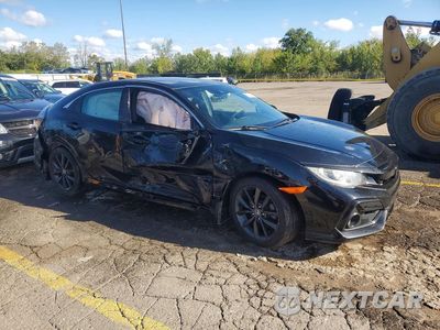 Czwarte zdjęcie samochodu z boku: 2020 HONDA CIVIC EX VIN:SHHFK7H66LU202433 - miniatura