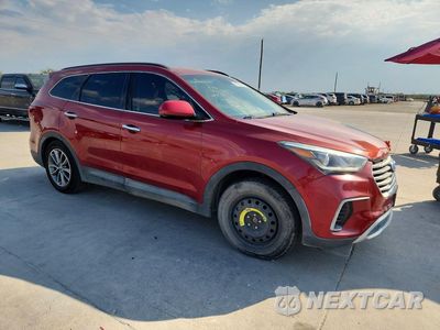 Czwarte zdjęcie samochodu z boku: 2017 HYUNDAI SANTA FE SE VIN:KM8SM4HF6HU234642 - miniatura