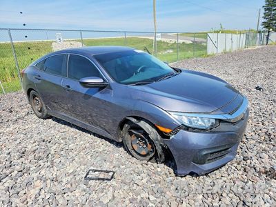 Czwarte zdjęcie samochodu z boku: 2017 HONDA CIVIC LX VIN:19XFC2F53HE047736 - miniatura