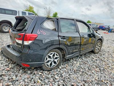 Trzecie zdjęcie samochodu z tyłu: 2021 SUBARU FORESTER PREMIUM VIN:JF2SKAJC6MH535652 - miniatura
