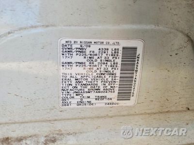 Zdjęcie 13 z 13 samochodu: 2010 NISSAN ROGUE SL VIN:JN8AS5MT7AW004758 - miniatura