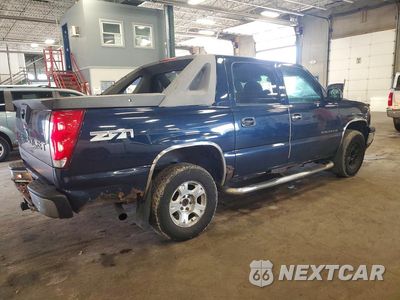Trzecie zdjęcie samochodu z tyłu: 2006 CHEVROLET AVALANCHE K1500 VIN:3GNEK12ZX6G131322 - miniatura