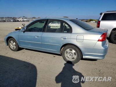 Drugie zdjęcie samochodu z przodu: 2005 HONDA CIVIC HYBRID VIN:JHMES96615S006142 - miniatura
