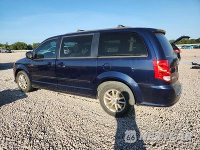 Drugie zdjęcie samochodu z przodu: 2016 DODGE GRAND CARAVAN SXT VIN:2C4RDGCG9GR272589 - miniatura