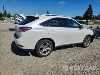Trzecie zdjęcie samochodu z tyłu: 2015 LEXUS RX 450H VIN:2T2BC1BA1FC004578 - miniatura
