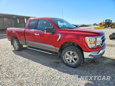 Czwarte zdjęcie samochodu z boku: 2021 FORD F150 SUPER CAB VIN:1FTFX1E58MKE93162 - miniatura