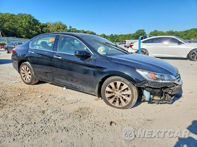 Czwarte zdjęcie samochodu z boku: 2014 HONDA ACCORD EXL VIN:1HGCR3F87EA014188 - miniatura