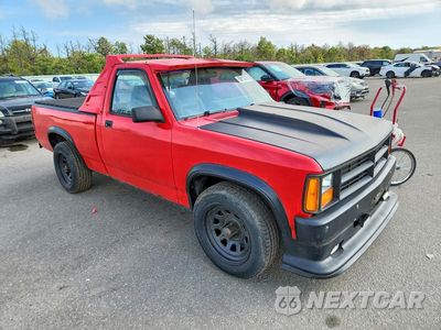 Czwarte zdjęcie samochodu z boku: 1990 DODGE DAKOTA SPORT VIN:1B7FL66X2LS624318 - miniatura