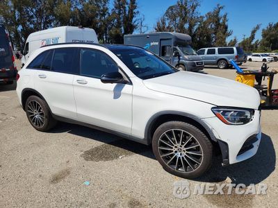 Czwarte zdjęcie samochodu z boku: 2021 MERCEDES-BENZ GLC 300 VIN:W1N0G8DB6MV286749 - miniatura