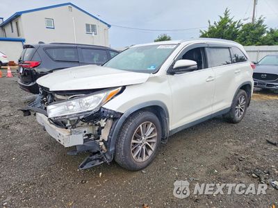 2019 TOYOTA HIGHLANDER XLE 5TDJZRFHXKS621547 - główne zdjęcie licytacji z USA - miniatura
