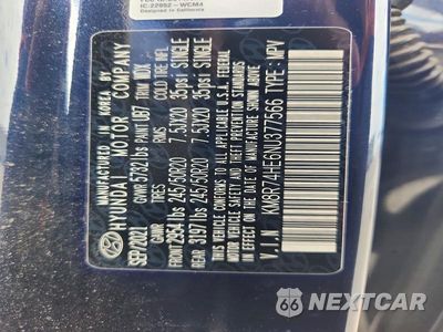 Zdjęcie 13 z 13 samochodu: 2022 HYUNDAI PALISADE CALLIGRAPHY VIN:KM8R74HE6NU377566 - miniatura