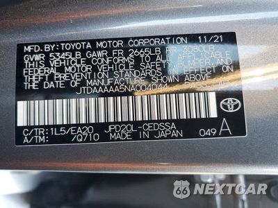 Zdjęcie 12 z 12 samochodu: 2022 TOYOTA MIRAI XLE VIN:JTDAAAAA5NA004044 - miniatura