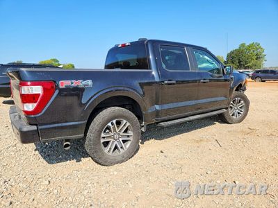 Trzecie zdjęcie samochodu z tyłu: 2021 FORD F150 SUPERCREW VIN:1FTEW1EP7MKD54379 - miniatura