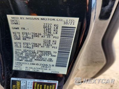 Zdjęcie 12 z 12 samochodu: 2022 NISSAN FRONTIER S VIN:1N6ED1CL1NN620658 - miniatura