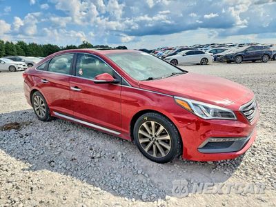 Czwarte zdjęcie samochodu z boku: 2017 HYUNDAI SONATA LIMITED VIN:5NPE34AF7HH481970 - miniatura