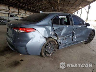 Trzecie zdjęcie samochodu z tyłu: 2021 TOYOTA COROLLA LE VIN:5YFEPMAE3MP187121 - miniatura
