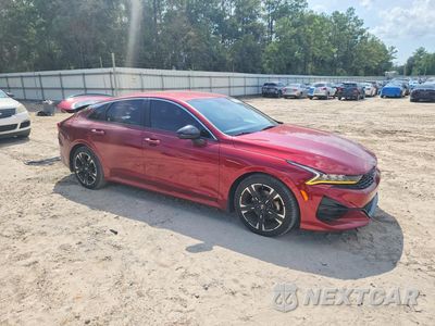 Czwarte zdjęcie samochodu z boku: 2021 KIA K5 GT LINE VIN:5XXG64J24MG028375 - miniatura