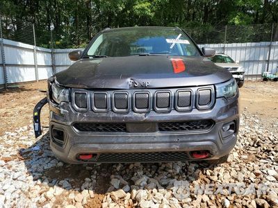 Piąte zdjęcie samochodu w środku: 2022 JEEP COMPASS TRAILHAWK VIN:3C4NJDDBXNT144719 - miniatura