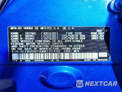 Zdjęcie 14 z 14 samochodu: 2021 HONDA HR-V SPORT VIN:3CZRU5H1XMM731442 - miniatura
