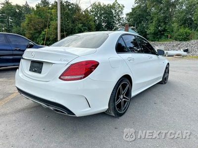 Trzecie zdjęcie samochodu z tyłu: 2016 MERCEDES-BENZ C 450 4MATIC AMG VIN:55SWF6EB9GU120167 - miniatura