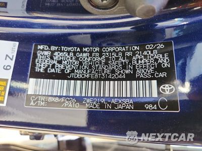 Zdjęcie 12 z 12 samochodu: 2026 TOYOTA COROLLA HYBRID SE VIN:JTDBCMFE8T3142044 - miniatura