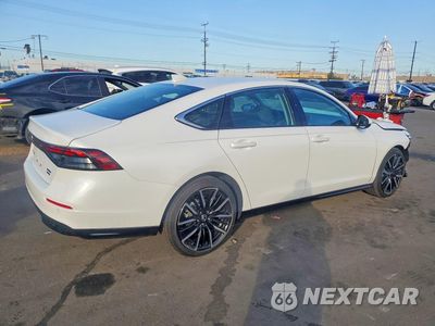Trzecie zdjęcie samochodu z tyłu: 2026 HONDA ACCORD TOURING HYBRID VIN:1HGCY2F87TA038761 - miniatura