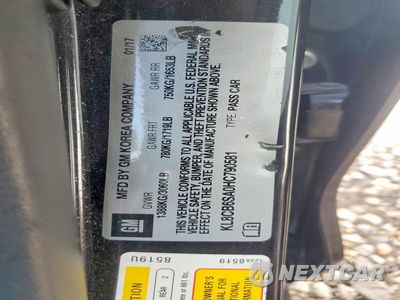 Zdjęcie 13 z 13 samochodu: 2017 CHEVROLET SPARK LS VIN:KL8CB6SA0HC790581 - miniatura