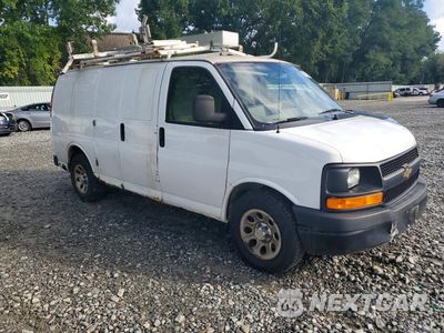 Czwarte zdjęcie samochodu z boku: 2011 CHEVROLET EXPRESS G1500 DELIVERY VAN VIN:1GCSGAFX8B1124531 - miniatura
