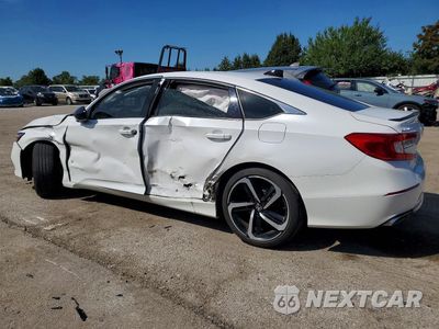 Drugie zdjęcie samochodu z przodu: 2021 HONDA ACCORD SPORT VIN:1HGCV2F38MA020655 - miniatura