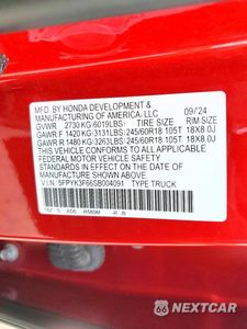 Zdjęcie 12 z 12 samochodu: 2025 HONDA RIDGELINE TRAIL SPORT VIN:5FPYK3F66SB004091 - miniatura