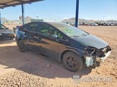 Czwarte zdjęcie samochodu z boku: 2013 TOYOTA PRIUS FOUR VIN:JTDKN3DU9D5650222 - miniatura