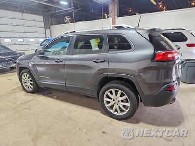Drugie zdjęcie samochodu z przodu: 2016 JEEP CHEROKEE LIMITED VIN:1C4PJMDB3GW205897 - miniatura