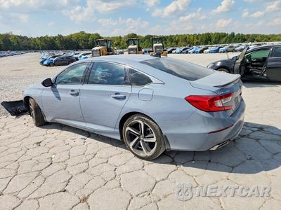 Drugie zdjęcie samochodu z przodu: 2022 HONDA ACCORD SPORT SE VIN:1HGCV1F4XNA114492 - miniatura