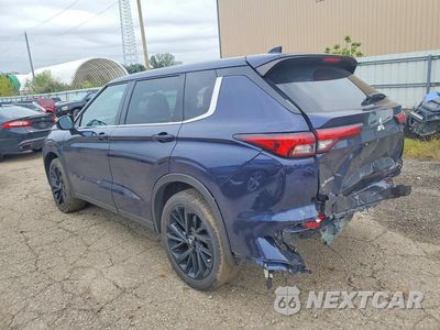 Drugie zdjęcie samochodu z przodu: 2022 MITSUBISHI OUTLANDER SE VIN:JA4J4UA85NZ077500 - miniatura