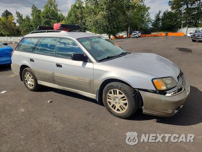 Czwarte zdjęcie samochodu z boku: 2003 SUBARU LEGACY OUTBACK AWP VIN:4S3BH675637622653 - miniatura