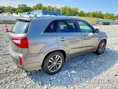 Trzecie zdjęcie samochodu z tyłu: 2014 KIA SORENTO SX LIMITED VIN:5XYKW4A78EG442939 - miniatura